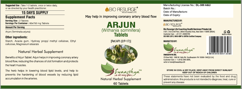Swaasthya™ Arjun Tablet