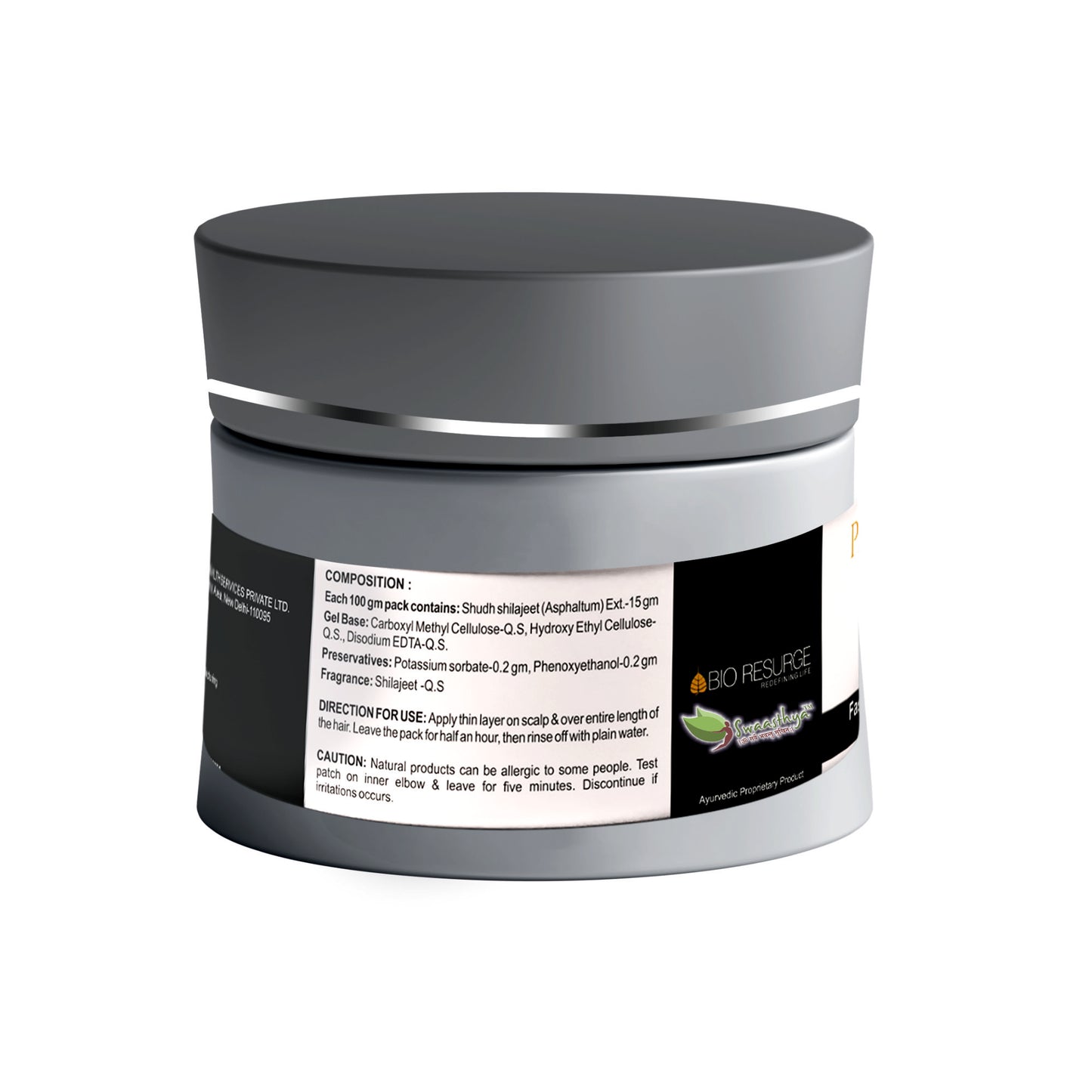 Swaasthya™ Shilajeet Hair Pack