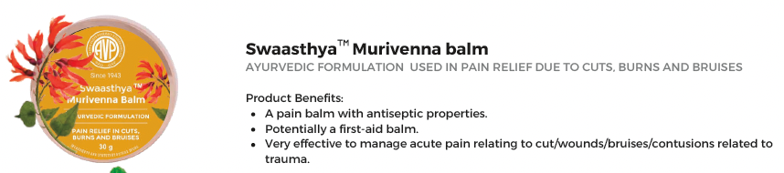 Swaasthya™ Murivenna Balm