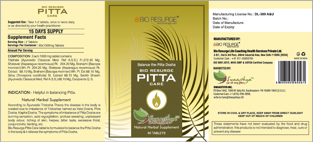Swaasthya™ Pitta Care