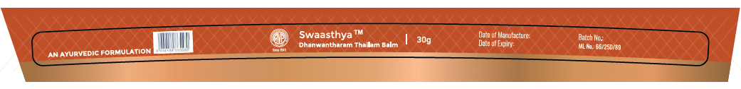 Swaasthya™ Dhanwantharam thailam Balm